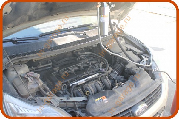 Чистка инжектора Ford Focus 2 комплескным методом